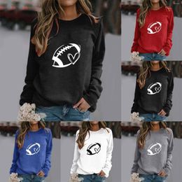 Women's Hoodies Sweatshirts For Women Halloween Sketelon Pattern Casual Crewneck Long Sleeve Blouses Bohemian Sweaters Jacket Active Wear