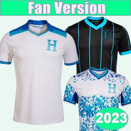 2023 Honduras National Team Mens Soccer Jerseys LOZANO ELIS ARRIAGA PEREIRA QUIOTO PALMA Home White Away 3rd Football Shirts