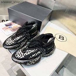 Tide Edition Breathable Top Balmaiin Balman Top Male Sports Designer Female Quality Bullet Invisible Shoes Dad Couple Submarine Spaceship Sneaker ML12