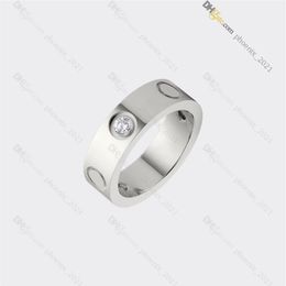 designer ring for women love ring Wedding Diamond Ring Titanium Steel Gold-Plated Never Fading Non-Allergic Silver Ring; Store 216193v
