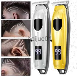 Electric Shavers Hair Clipper Set Electric Hair Trimmer Cordless Shaver Trimmer Men Barber Hair Cutting Machine for Men Rechargeable USB x0918