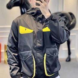 Fashion designer Mens Jacket Spring Autumn Outwear Windbreaker Zipper clothes Jackets Coat Outside can Sport Asia Size M-4XL