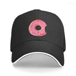 Ball Caps Classic Pink Donut Baseball Cap For Women Men Breathable Doughnut Dad Hat Performance