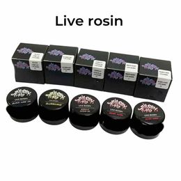 Trilogy 710 Wax Jar Live rosin 5ml glass containers