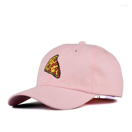 Ball Caps 2023 Spring And Summer Pizza Embroidered Baseball Cap Gorras Planas Snapback Men Women Fashion Shade Leisure Hiphop