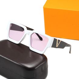 Square frame fashion trend sunglasses travel vacation casual sunglasses beach street photo designer sunglasses for womens men glasses UV400