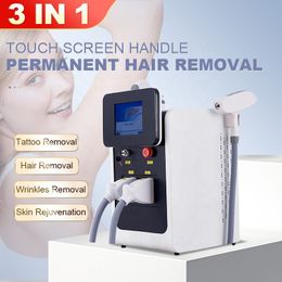 2024 IPL OPT Laser Hair Removal Machine 3 IN 1 ND YAG Q Switch Tattoo Removal Laser Device Professional RF Face Lift Skin Rejuvenation Wrinkles Reduction