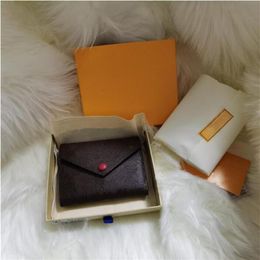 Sarah Wallet top quality long envelope flap wallets designer key card coin holders purse leather mini Pochette clutch bag with box239l