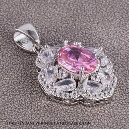 Rose Ruby Diamond Necklace Diamond Pendant Classy Necklaces Brilliance Jewellery Designer Jewellery Ornate Jewels Ice Out With Pendant High Quality