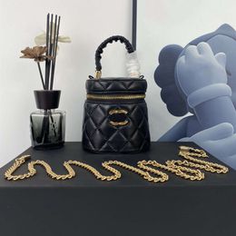 Luxury Women Classic Mini Makeup Bag Storage Bags Fashion Vintage Diamond Caviar Chain Shoulder Bag 5A Top Designer Handbag Crossbody Bag Purse