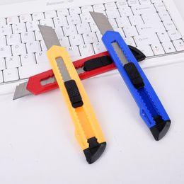 Auto Lock Utility Knife Multifunction Blades Stainless Steel Cutter