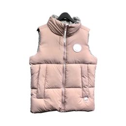 Vests Designer luxury Womens Down Vest Macaron Light Colour Winter Coat Puffer Jackets Thicken Man Woman Clothing Windproof Unisex XS-XL HKD230918