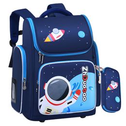 Backpacks Waterproof Children School Bags Boys Girls Cute Kids Cartoon Kindergarten Schoolbag Orthopedic Primary School Backpack Mochila 230915