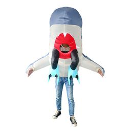 Mascot Costumes Octopus Inflatable Costumes Halloween Costume Purple Seafish Party Role Play Disfraz for Adult Woman ManMascot doll