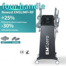 Advanced Body Shaping Trainer Fat Burning Abdomen Muscle Stimulation Hip Raise Device EMS RF 4 Handles Beauty Equipment