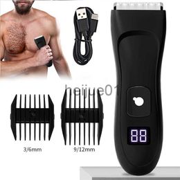 Electric Shavers Electric Men's Shaver Hair Trimmer Hair Trimmer Body Grooming Clipper for Men Bikini Epilator Ipx7 Waterproof Razor x0918