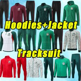 2023 Mexican soccer tracksuits H.LOZANO CHICHARITO WORLD 23 24 CUP 2024 Camisetas de futbol Long sleeve pants tracksuit hoodies coat Jacket training set