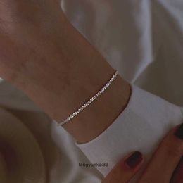 Band Rings Designer Factory Outlet Gypsophila Women's Adjustable Shiny Bracelet Silver Fashion Jewellery Wedding Gift Sl4892023