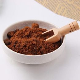 Spoons 10Pcs Long Handle Wooden Spoon Salt Sugar Condiment Kitchen Utensil