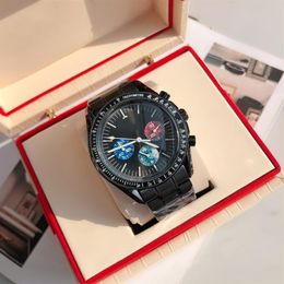New Fashion watch Mens Automatic Quartz Movement Waterproof High Quality Wristwatch Hour Hand Display Metal Strap Simple Luxury Po189m