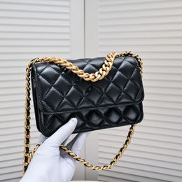 7A Designer Flap Bags Luxury Quality Ladies Shoulder Chain Purse 23cm High Imitation Underarm Handbags with Box