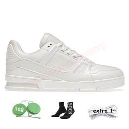 Mens Trainers Virgil Designer Women 2024 Platform Casual Shoes Calf Leather Denim Abloh Black White Pink Green Blue Fashion Plate-Forme Run Sneakers Size 99 8568