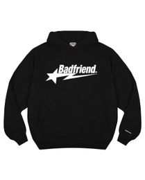 Men's Hoodies Sweatshirts Y2k Hoodie Harajuku Hip Hop Badfriend Letter Print Oversized Hoodie Sweatshirt Punk Rock Loose Gothic Tops Streetwear 230918