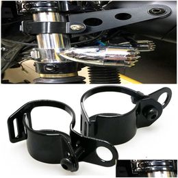 Other Motorcycle Parts Metalturn Signal Light Stand Moto Indicator Mount Bracket Clamp For 28-36Mm Front Fork Diameter Shock-Absorbing Dhnk9