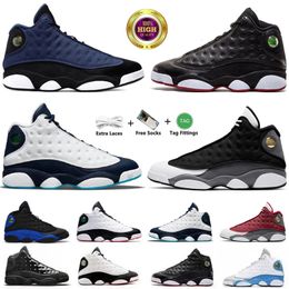 2024 13 13s mens basketball shoes B.I.G. Biggle Court Purple Wolf Blue Grey Bred Lucky Green Phantom Obsidian Wheat Playoffs Men trainers sports sneakers 40-47