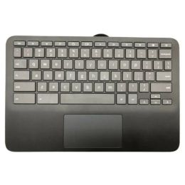 Original new Hot Sale Laptop Palmrest Upper Case Keyboard M44258-001 US Keyboard TP For HP Chromebook 11