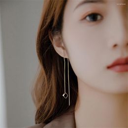 Dangle Earrings Cold Wind Stunning Korean Design Versatile Gorgeous Womens Jewellery Long Tassel Special Occasion Accessories