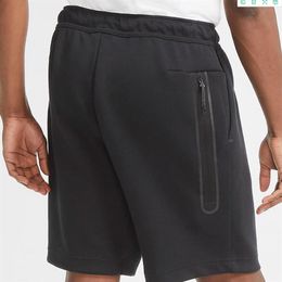 Men's pants High Quality Tech Fleece Men's Shorts Reflective Zip Sweatpants CU4504 S-XXL241l