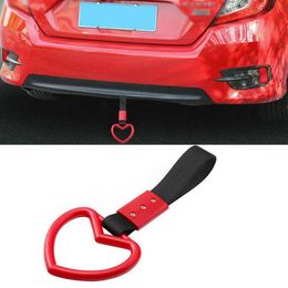 1 PCS Tsurikawa Ring Heart JDM Train Bus Handle Hand Strap Drift Charm Strap Drift Auto Accessories Car Styling279x