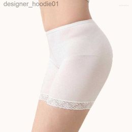 Sexy Set Women's Panties Summer Style Lady Boxer Short Safe Panty Big Size Seamless Soft Boyshort Underpants With Lace Underwear Modal 3XL L230918
