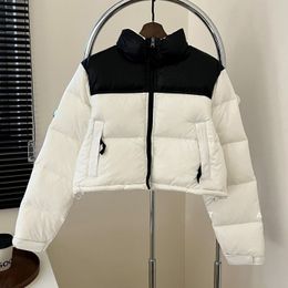 23FW Women Short 700 Down jackets Classic North 1996 Winter Coat Solid Color Woman Clothing Puffer Jacket Size S-L