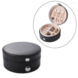 Jewelry Pouches Small Travel Box Mini Portable Display Storage Case For Rings Earrings Necklace Gift 57BD