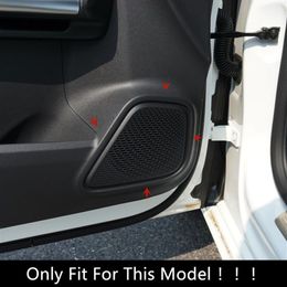 Car Door Loudspeakers Frame Decoration Cover Decals For Mercedes Benz B Class W247 GLB 2020 Audio Speaker Trim Stickers198Y