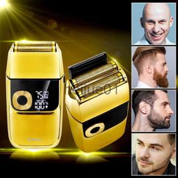 Electric Shavers Professional Beard Barber Hair Shaver For Men Electric Shaver Trimmer Rechargeable Electric Razor Balds Shaving Cutting Machine x0918