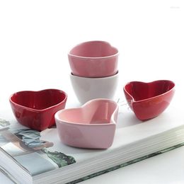 Bowls Creative Candy Biscuit Ceramic Bowl Oven Porcelain Cake Dish Mould Home Snack Fruit Tableware Kitchen Cooking Dishes Modern