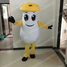 Performance Mushroom Mascot Costume Top Quality Halloween Christmas Fancy Party Dress Cartoon Character Outfit Suit Carnival Unisex Adults Outfit