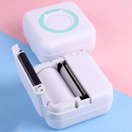 Mini Portable Inkless Bluetooth WiFi Wrong Printer Mobile Phone Po Title Note Print Pocket Student Error Label