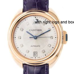 Смотреть золотые часы мужчины женщины -ключ розовые роскошные запястья Автоматическое женское кварц d0ge