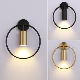 Wall Lamp Post Modern LED Luxury 5W GU10 AC95-260V Ling Room Bedroom Bedside Fixtures Lighting Lndoor