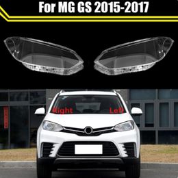 Front Car Transparent Lens Shell Auto Glass Lampshade Headlamp Case Headlight Cover Clear Lampcover For MG GS 2015-2017
