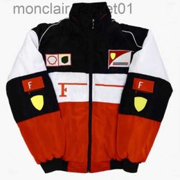 Men's Jackets Dropship Embroidery Riding Suit Women American Racing Suit Jackets F1 Motorcycle Locomotive Coat Loose Casual Cotton Men Clothes J230918