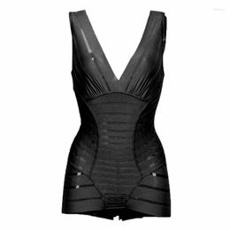 Women's Shapers Liva Girl Shapewear Full Body Waist Trainer Shaper Over Bust Corset Cincher Bodysuit