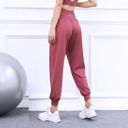 Women's Pants Women Elastic High Waist Jogger Sport Trousers Oversize Plus Size Fashion 2023 Large Wide Solid Yoga Stacked Sweatpants