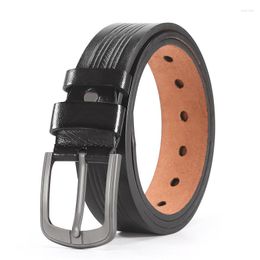 Belts Fashion Men'S Alloy Pin Buckle Belt Pu Leather Superfiber Casual Youth Contracted Design Head A3363