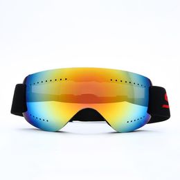 Ski Goggles HX02 Children Ski Goggles Anti Fog Windproof Frameless Sandproof Outdoor Snow Sports Mountaineering Ski Sunglasses 230918