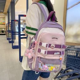 Backpack School Bag Girls Junior High Pupils Ins Wind Japanese Harajuku Feminina